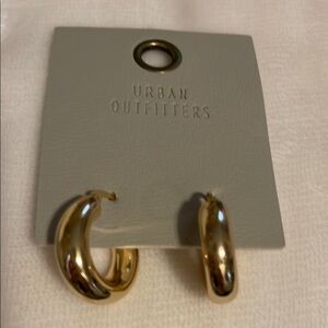 Urban Outfitters Gold Hoop Earrings
